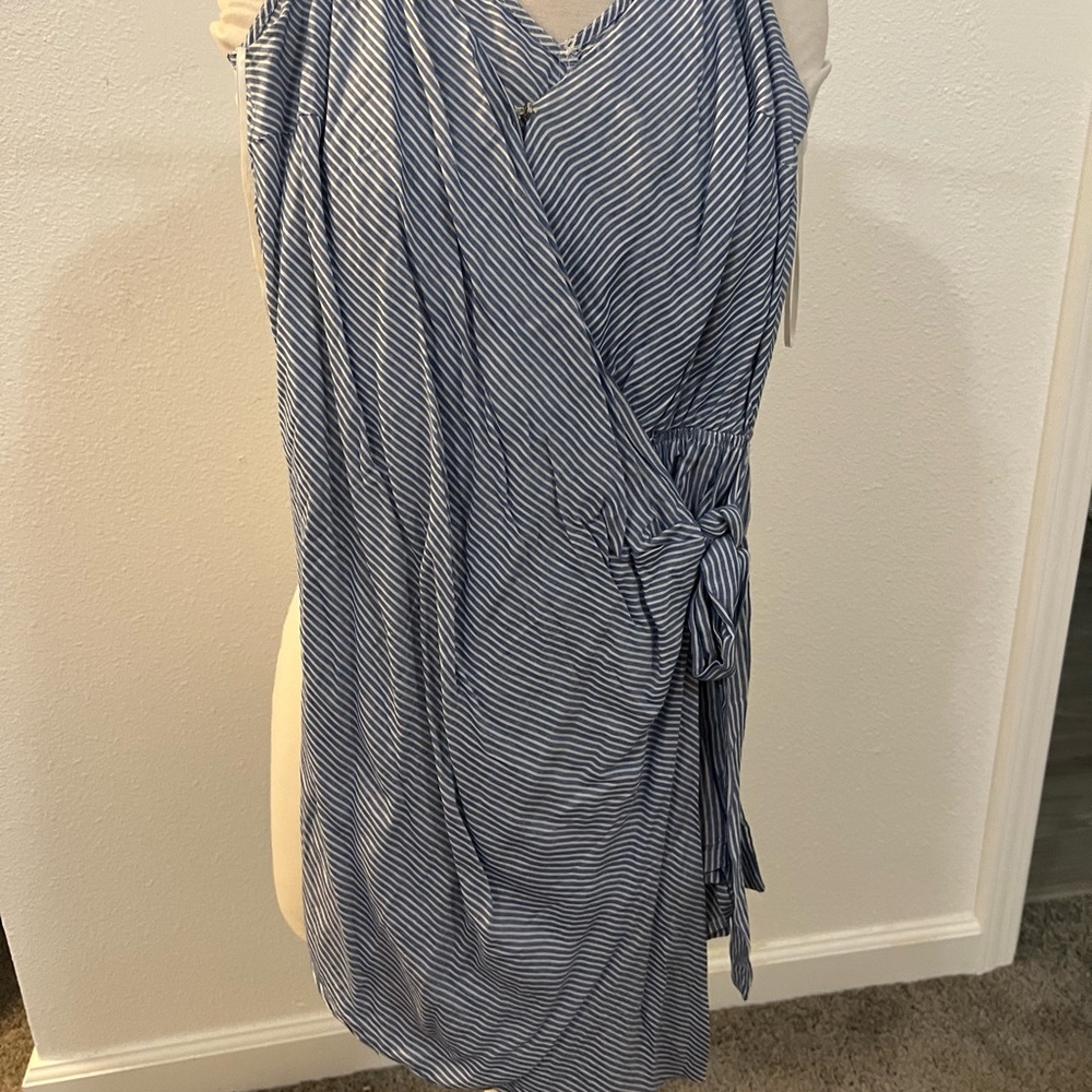 sleeveless cute stripe romper